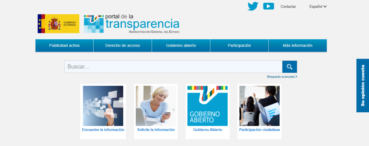 Portal de la Transparencia del Gobierno