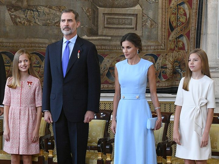 Familia real española 2019