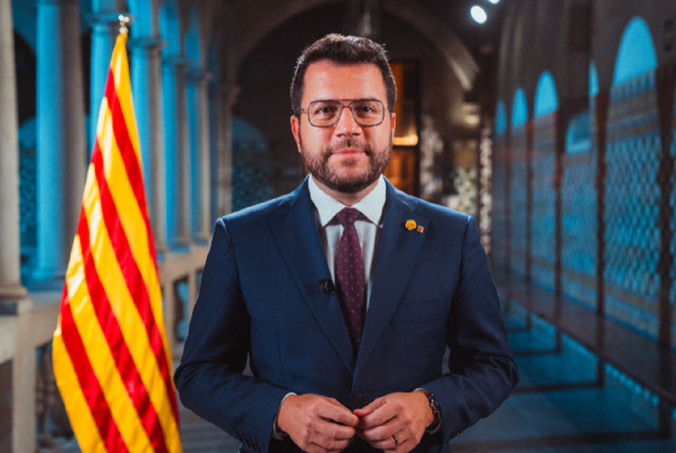 Pere Aragonès: «La amnistía, por sí sola, no resuelve el conflicto. Cataluña quiere votar libremente sobre la independencia»